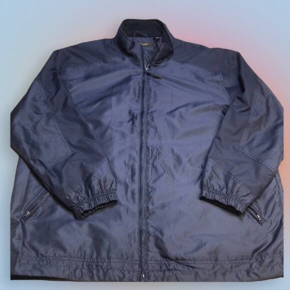 GREG NORMAN GOLF Mens Large Blue Full Zip Jacket - Picture 1 of 5